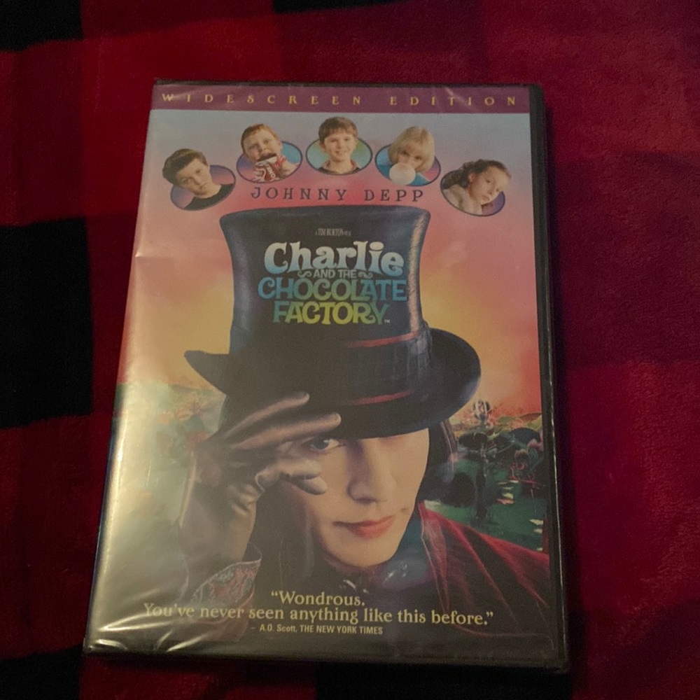 Charlie and the Chocolate Factory DVD